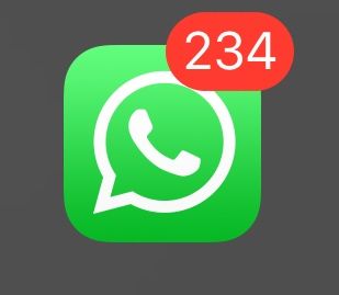 WhatsApp inbox